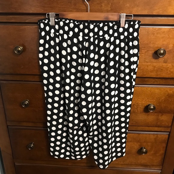 MICHAEL Michael Kors ⚜️ Polka Dot Cropped Pant - Picture 5 of 9